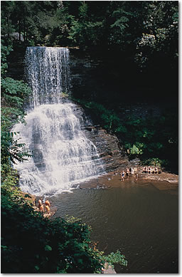 Cascade Waterfall near Pembroke, Virginia Photo