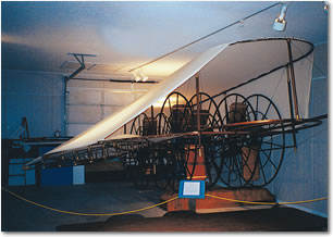 Photo of Reverend Cannon's Airship, Cotton Belt Depot Museum