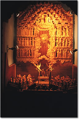 Santuario de San Martin Church Carvings Photo