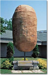 14-foot-tall Potato at the Prince Edward Island Potato Museum