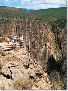 Black Canyon of the Gunnison National Park Scenic Overlook Photo