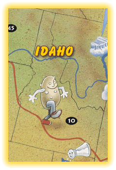 Idaho Map Graphic