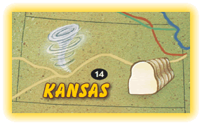 Kansas Map Graphic